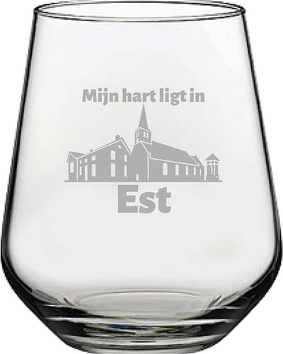 Gegraveerde Drinkglas 42,5cl Breda