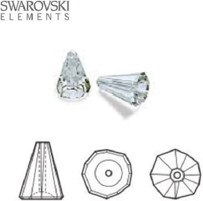 Swarovsi Elements, Artemis cone kralen (5540), 12mm, clear crystal, per 6 stuks
