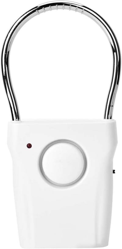 Deurklink Alarm - Deur Sensor - Diefstal Preventie - 120db Tril Alarm - 7x6x1.5 cm