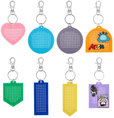 Dailygoods- Acryl Pin Display Diy Set - 8 Acryl Bakjes - Messing
