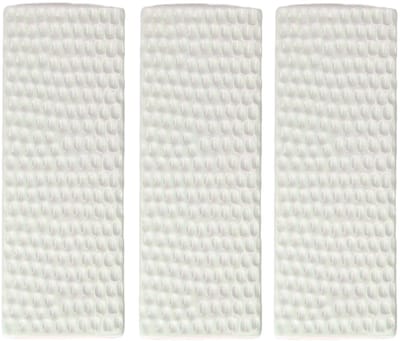 Gerimport Waterverdamper - 4x - creme wit - keramiek - 400 ml - radiatorbak luchtbevochtiger - 7,4 x 18,6 cm