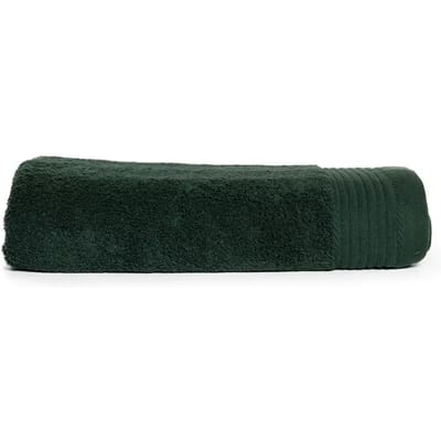 The One Towelling Deluxe badlaken - 70 x 140 cm - Handdoek - 100% Zacht Katoen - Donkergroen