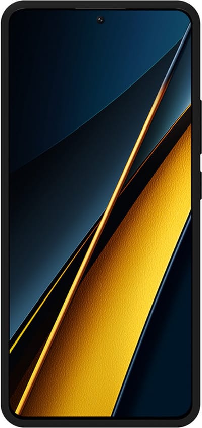 Just in Case hoesje geschikt voor Xiaomi Poco X6 Pro Hoesje Siliconen - Flexibele Case - Zwart
