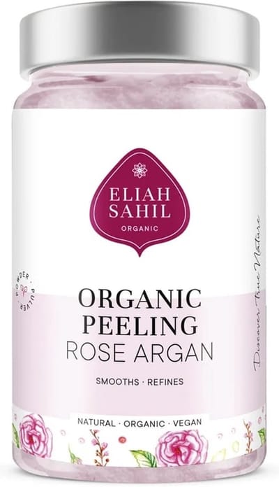 Eliah Sahil - Body Peeling - Roos/Argan - BIO - body wash, body scrub, body wash mannen, peeling , body wash vrouwen,