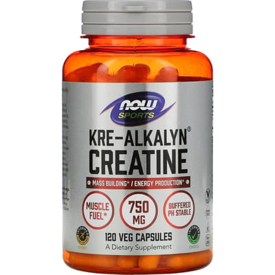 Now Foods Kre-Alkalyn Creatine (120 vcaps) Unflavoured - Creatine - Kre-Alkalyn