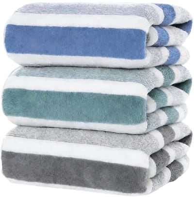 Dailygoods - Set van 3 Zachte Katoenen Handdoeken - Ideaal voor Badkamer en Spa