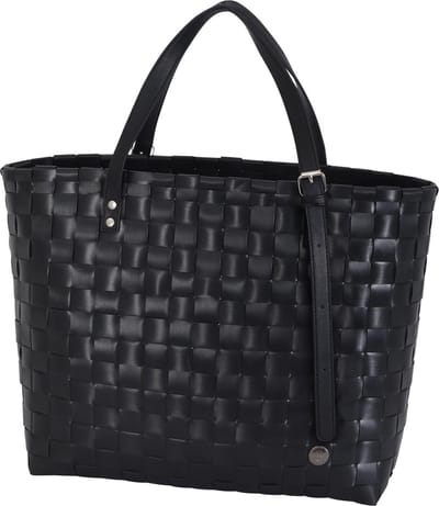 Tas- Citybag - Schoudertas- Handtas - Shopper - Kantoortas - Boodschappentas - Werktas - Verstelbare hengsels - Binnenvakje - Handed By - Olivia - zwart - black