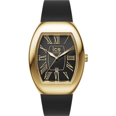 Ice Watch ICE boliday - Dome - Metal - Black gold 024048 Horloge - Siliconen - Zwart - Ø 40 mm