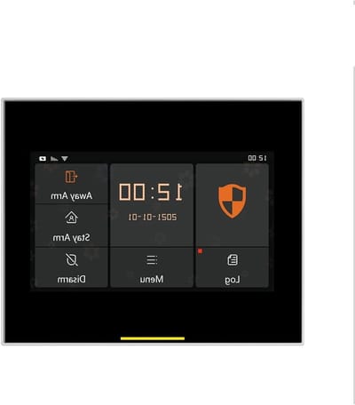 Draadloos Alarmsysteem - Thuisbeveiliging Kit - Huis Beveiligen - 4.3-inch Touchscreen - 120mm x 98mm x 12mm - Wit
