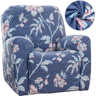 Bloemenfauteuil Bank Meubelhoes Stretch Verstelbare Bank Meubelhoes Voor Familiekamer Afneembare Luie Jongen Relax Fauteuilhoes Woondecoratie 1 Seat