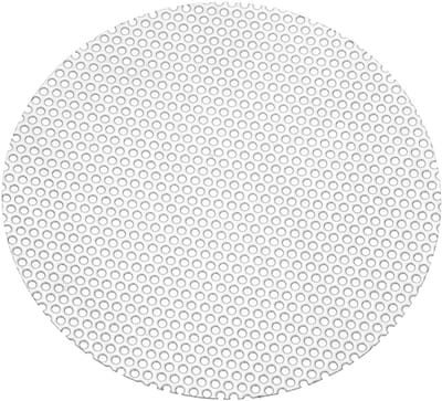 Geperforeerde Plaat - Roestvrij Staal Schijf - Ventilatie en Decoratie - Duurzaam 304 Materiaal - 10 cm Diameter - Zilverkleurig