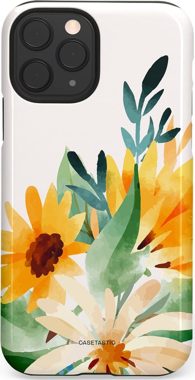 Casetastic Hoesje Geschikt voor Apple iPhone 11 Pro - Stijlvolle Beschermende Duo-layer Case - Zomergloed