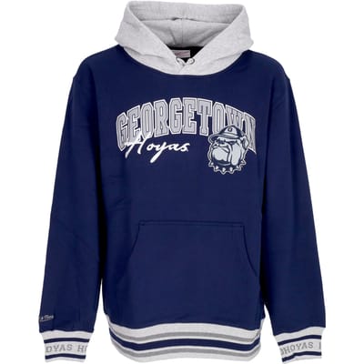Herenhoodie Ncaa Premium Fleece Vintage Logo Hoodie Geohoy Navy