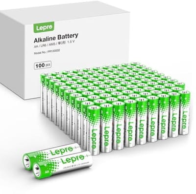 AA Alkalinebatterijen 100 Pack - Duurzaam en Lekvrij