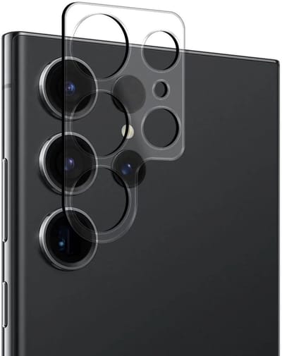 Rosso Camera Lens Protector Geschikt voor Samsung Galaxy S24 Ultra | Camera Bescherming | Case Friendly | Ultra Dun Glas | Transparant
