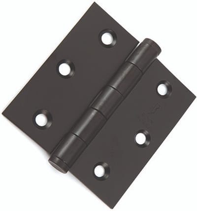 Zwart RVS Bladscharnier 76.2x76.2x2mm