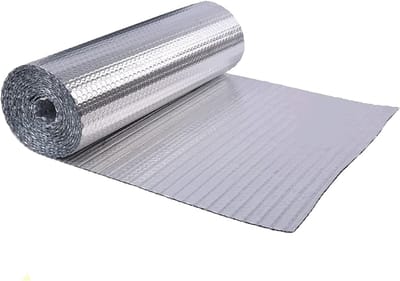 Isolatiefolie - Vochtwerende Folie - Dak Zolder Schuur - Lichtgewicht Zacht Materiaal - 25 Meter Rol
