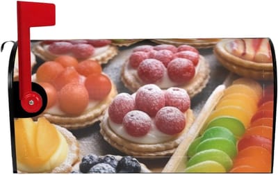 Brievenbushoezen - Brievenbus decoratie - Buitenruimte versieren - Magnetisch en waterdicht - Standaard en groot formaat - Zwart