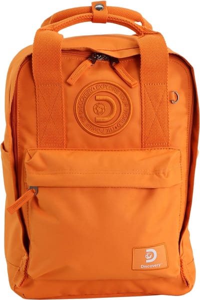 Discovery Cave Laptop Rugzak / Schooltas (L) Oranje - Oranje