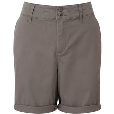 Asquith & Fox Dames/Dames Chino Lichtgewicht Shorts (Leisteen)
