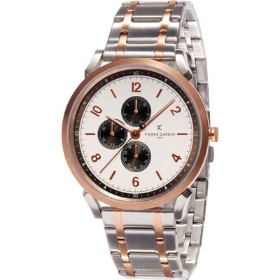 Pierre Cardin Pigalle Nine CPI.2038 Horloge - Staal - Multi - Ø 44 mm