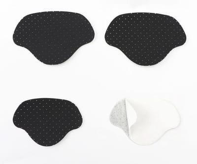 Hiden - Hielbeschermers - Schoenen reparatie - Hielkussens - Hielbeschermers - Schoenen Heren - Schoenen Dames - Inlegzolen - Hielbeschermers voor Hakken - 1 set - Zwart
