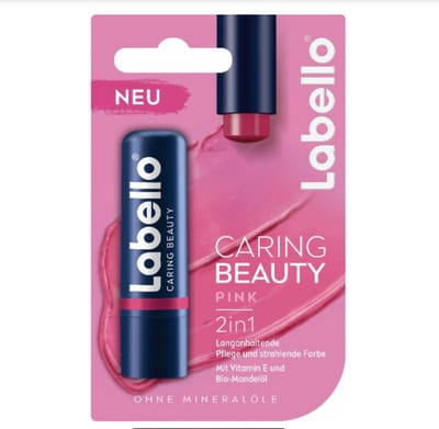 Labello labello verzorgende schoonheid roze 4,8 g