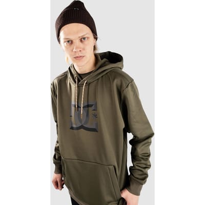 DC Snowstar Shred Hoodie groen