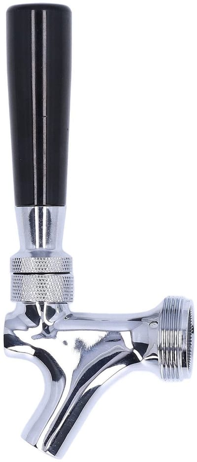 Dailygoods- Bierkraan 28 mm - Messing/Roestvrij Staal - Drankdispenser - Vervanging voor Bars/Restaurants - Goede Luchtdichtheid - Fijne Afwerking - Tapkraan