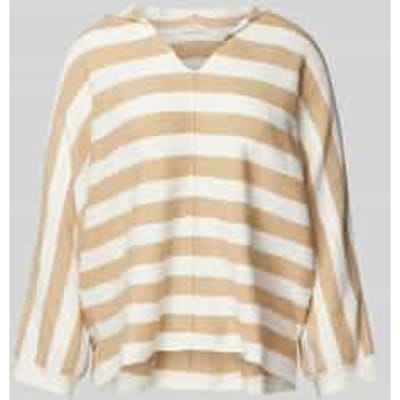 Pullover met streepmotief en 3/4-mouwen