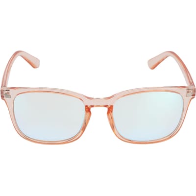 Lunettes de Couleur pour Aveugles Revêtement Double Face Rose Monture Complète Unisexe Lunettes Correctrices pour Daltonisme white