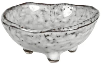 Broste Copenhagen Nordic Sand Servies kom op pootjes klein Ø8,5 x H3,5 cm Bowl with small feet