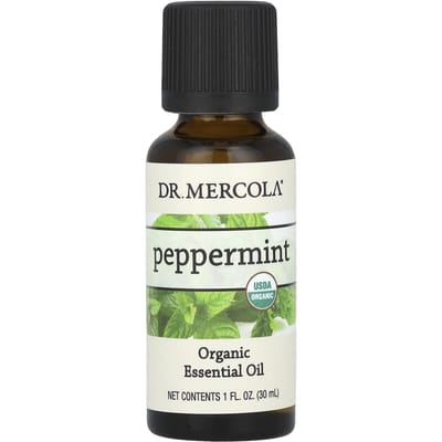 Dr. Mercola, Organic Essential Oil, Peppermint, 30 Ml (1 Fl Oz)