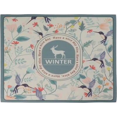 Tapis pour cafetière Absorbant Anti-déversement Imperméable Résistant aux rayures Tapis de table basse pour 40x50cm