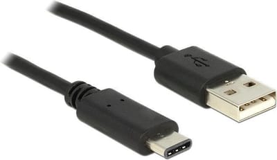 Data Cable - USB Type C (USB-C) Connector to USB A (USB-A 2.0)