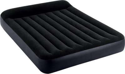 Intex 64143 Queen Pillow Rest Classic 2-Persoons Luchtbed 203x152x25 cm Zwart