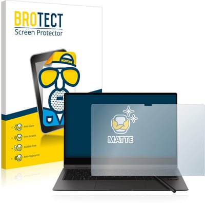 BROTECT - Screenprotector voor Samsung Galaxy Book2 Pro 360 13.3" - Folie Beschermfolie matte