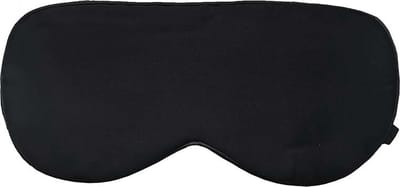 Luxe zijden slaapmasker - gevuld met zijde - Black Pearl - Silk Heaven