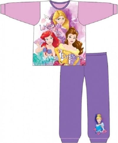Disney Princess Pyjama - Maat 92 - Disney Prinsessen - Meisjespyjama - Katoen