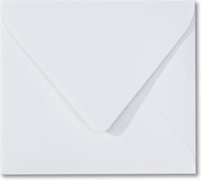 Envelop 12,5 x 14 Wit, 100 stuks