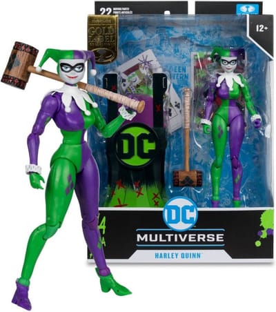 McFarlane Toys DC Multiverse Action Figure Harley Quinn (DC Classic) Jokerized (Gold Label) 18 cm Action Figuur