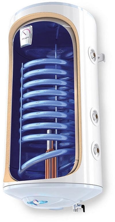Elektriche Bi-Light boiler met warmtewisselaar voor alternatieve energie bron 120 liter