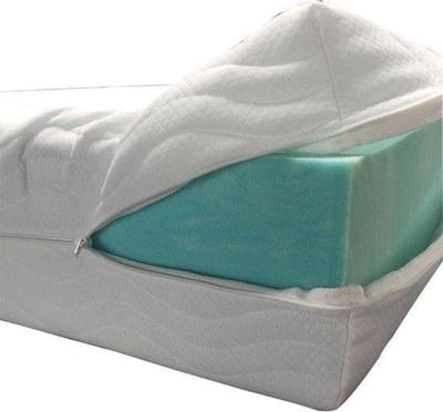 Losse Matrashoes-matrasvernieuwer-Luxe Dubbeldoek MATRAS HOES - AFRITSBAAR TIJK- 70x190x20 cm