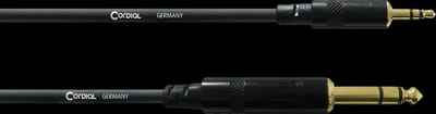 Cordial Audiokabel 1,5 m 3,5sym/6,3sym REAN, CFM 1,5 WV - Audio kabel