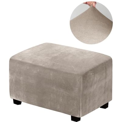 2 maten voetenbankhoes Elastische voetenbankhoes Flexibele meubelbescherming Verwijderbare voetenbankhoes Home XL Size