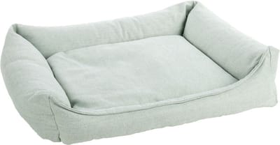 Orthopedische hondenmand – orthopedisch hondenbed – Premium Line – Pure luxe hondenbed 100 x 80 x 25 cm – Extra memory foam voor maximaal comfort – Flamingo Baldar Mand Groen