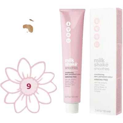 Z.ONE Milk Shake Conditioning Semi Permanent Haarkleuring zonder ammoniak 100ml - 09 Very Light Blonde / Sehr Helles Blond