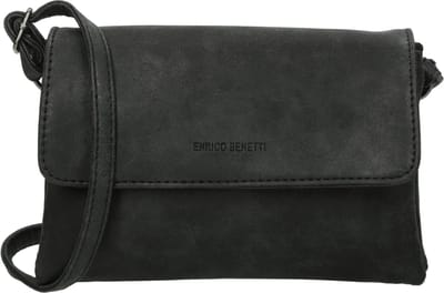 Enrico Benetti Anna crossbodytas met overslag 66639 - zwart