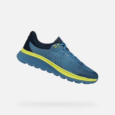 GEOX SPHERICA ACTIF X1 HEREN Sneakers - AVIO/MARINEBLAUW - Maat 44