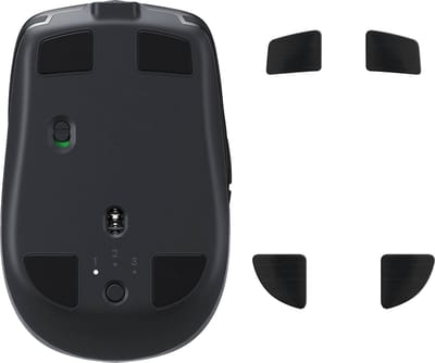 kwmobile muis voeten sticker geschikt voor Logitech MX Anywhere 2S - Computermuis glijder - Stickers in zwart